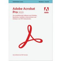 Adobe Acrobat Pro 2020 Full version, 1 licence Windows, Mac OS PDF