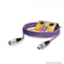 Sommer Cable SGHN-0300-VI XLR Cable [1x XLR socket 3-pin - 1x XLR plug 3-pin] 3.00 m Violet