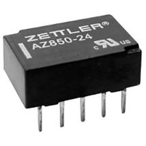 Zettler Electronics AZ850P2-12 PCB relay 12 V DC 1 A 2 change-overs 1 pc(s)