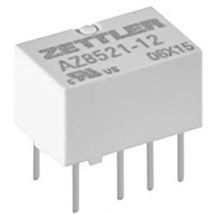 Zettler Electronics AZ8521S-12 SMD relay 12 V DC 2 A 2 change-overs 1 pc(s)