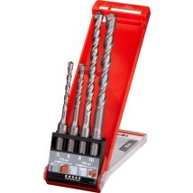 kwb 240500 40Cr steel Hammer drill bit set 4-piece 5 mm, 6 mm, 8 mm, 10 mm SDS-Plus 1 Set