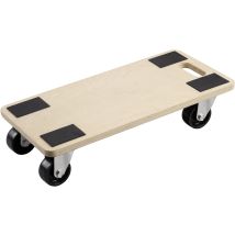 Metafranc WU0822120 Dolly Plywood Load capacity (max.): 500 kg 590 m x 290 mm x 126 mm No. of swivel casters 4