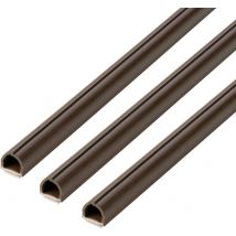 cablefix 160697 Cable duct (L x W x H) 10 x 10 x 1000 mm 1 Set Brown