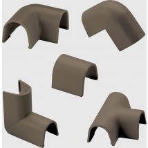 cablefix 160706 Connector piece Connector piece 1 pc(s) Brown