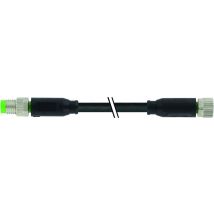 Murrelektronik 7000-88001-6301000 Sensor/actuator connector (pre-fab) M8 x 1 Plug, straight, Socket, straight 10.00 m No. of pins (RJ): 3 1 pc(s)