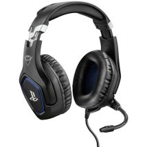 Trust GXT 488 FORZE Gaming Over-ear headset Corded (1075100) Stereo Black Microphone noise cancelling Microphone mute, Volume control