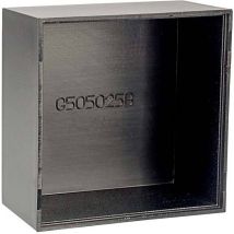 Gainta G505025B Die cast enclosure 50 x 50 x 25 ABS plastic Black 1 pc(s)