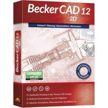 Markt & Technik 80850 BeckerCAD 12 2D Full version, 1 licence Windows CAD