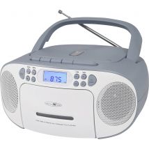 Reflexion RCR2260BL Radio CD player FM AUX, CD, Tape Blue-white