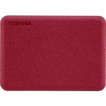 Toshiba Canvio Advance 2 TB 2.5 external hard drive USB A (USB 3.2 1st gen) Red HDTCA20ER3AA