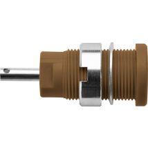 Safety socket Brown Schuetzinger DI SEB 6525 Ni / BR 1 pc(s)