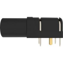 Schuetzinger SWEB 8094 Au / SW 90-degree safety socket Black 1 pc(s)