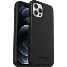 Otterbox Symmetry Back cover Apple iPhone 12, iPhone 12 Pro Black MagSafe compatibility, Shockproof 77-65414