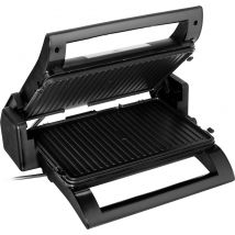 Princess 01.112536.01.002 Electric Electric grill Non-stick coating, Indicator light, hinged Black, Silver