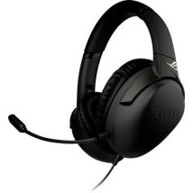 Asus ROG Strix Go Gaming Over-ear headset Corded (1075100) Stereo Black Microphone noise cancelling, Noise cancelling Volume control, Microphone mute, Foldable