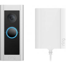 ring Video Doorbell Pro Plugin 2 IP video door intercom Wi-Fi Outdoor panel Nickel (matt)