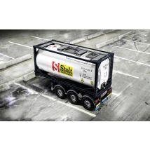 Italeri 3929 Tecnokar Trailer w/ 20ft Tank HGV assembly kit 1:24