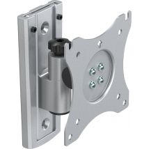SpeaKa Professional SP-WMM-200 1x Monitor wall mount 33,0 cm (13) - 76,2 cm (30) Silver Tiltable