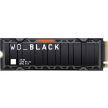 WD Black™ SN850 Heatsink 500 GB NVMe/PCIe M.2 internal SSD M.2 NVMe PCIe 4.0 x4 Retail WDS500G1XHE