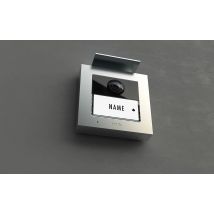 m-e modern-electronics VDV-2010 S Video door intercom Corded, RFID Outdoor panel Silver