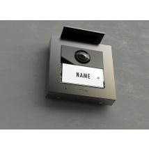 m-e modern-electronics VDV-2010 A Video door intercom Corded, RFID Outdoor panel Anthracite