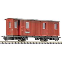 Liliput L344432 H0e 2-axle service car P52 of the Zillertal railway