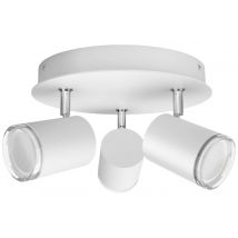 Hue LED bathroom ceiling light 871951434091600 Hue White Amb. Adore Spot 3 flg. weiß 3x350lm inkl. Dimmschalter GU10 15 W
