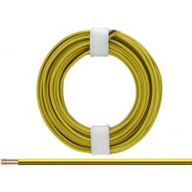 Donau Elektronik 225-38 Strand 2 x 0.25 mm² Brown-yellow 5 m