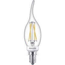 Philips LED 871951432437400 LED (monochrome) EEC D (A - G) E14 Candle shape 3.4 W = 40 W Warm white (Ø x L) 35 mm x 119 mm 1 pc(s)