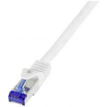 LogiLink C6A041S RJ45 CAT 6A S/FTP 1.50 m White 1 pc(s)