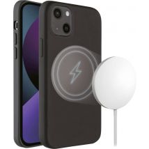 Vivanco Mag Hype Back cover Apple iPhone 13 Black Inductive charging, Shockproof MHCVVIPH2021BK