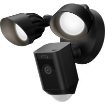 ring Floodlight Cam Wired Plus Black 8SF1P1-BEU0 Wi-Fi IP CCTV camera 1920 x 1080 p