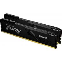 Kingston FURY Beast PC RAM kit DDR4 32 GB 2 x 16 GB 3200 MHz 288-pin DIMM CL16 KF432C16BBK2/32