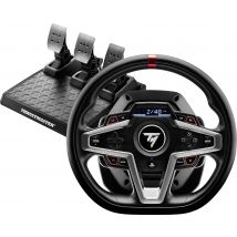 Thrustmaster T248P FF Wheel (PS5/PC) Steering wheel PC, PlayStation 4, PlayStation 5 Black, Silver incl. foot pedals