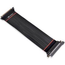 Thermaltake PCIe Riser cable PCIe 4.0 PCIe x16 plug, PCIe x16 socket 0.30 m Black AC-058-CO1OTN-C1