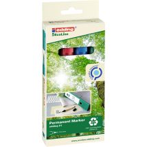 Edding 21 EcoLine 4-21-4 Permanent marker Assorted colours waterproof: Yes