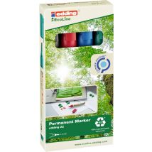 Edding 22 EcoLine 4-22-4 Permanent marker Assorted colours waterproof: Yes