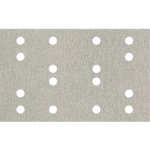 Sanding sheets 80 x 133 mm, P 120, 16 holes, with velcro-type adhesion (SRA) Metabo 635201000