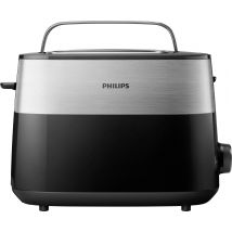 Philips Home HD2516/90 Daily Toaster Stainless steel, Black