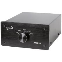 Dynavox AUX-S RCA audio switch Black