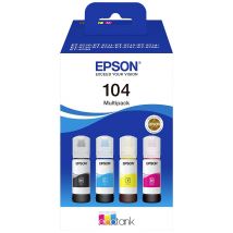 Epson C13T00P640 104 EcoTank Multipack Ink refill Original Epson Black, Cyan, Yellow, Magenta 260 ml