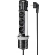 Sygonix SY-4997104 Socket tower Black, Stainless steel PG connector 1 pc(s)