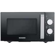 Severin MW 7761 Microwave Black, Stainless steel 800 W