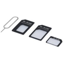 Renkforce RF-5044718 SIM adapter Adapted from: Nano SIM, Micro SIM Adapted to: Micro SIM, Standard SIM