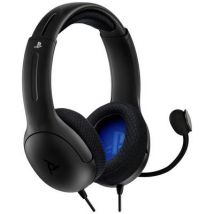PDP 051-108-EU Gaming Over-ear headset Corded (1075100) Stereo Black Microphone noise cancelling, Noise cancelling Microphone mute