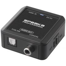 SpeaKa Professional Audio/phono Converter [HDMI - Coaxial, Toslink]