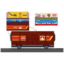 Maerklin World 44143 H0 my world - open goods wagon with sticker