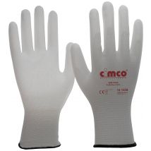 Cimco ESD Flex grau 141219 Nylon Anti-static glove Size (gloves): 9, L 1 Pair