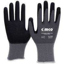 Cimco Standard Skinny Flex schwarz/grau 141266 Cardigan Protective glove Size (gloves): 9, L EN 388 1 Pair