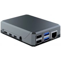 Joy-it Argon NEO Aluminium housing Passive cooling Black